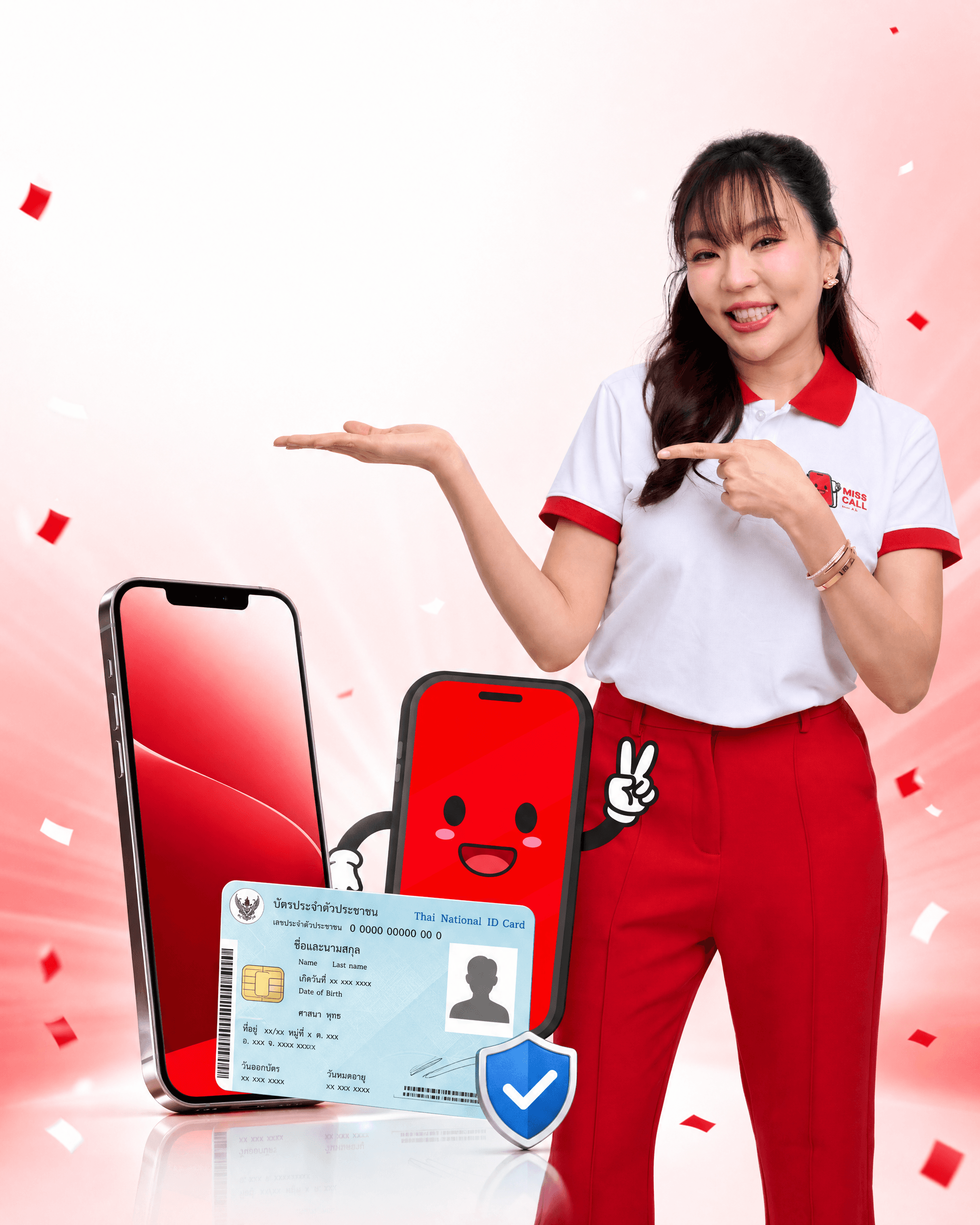 คุณเอิง พรีเซนเตอร์ Miss Call แนะนำบริการสมัครผ่อนมือถือ